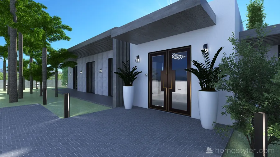 Mountain Villa 3d design renderings