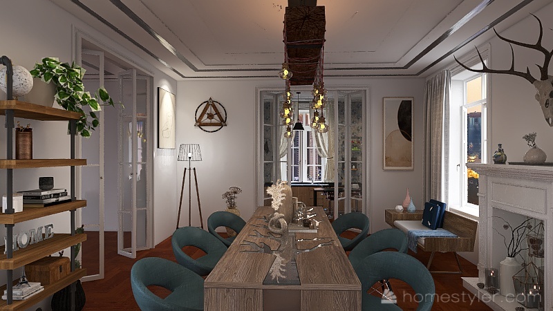 appartement 3d design renderings