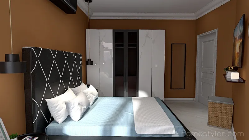 MasterBedroom 3d design renderings