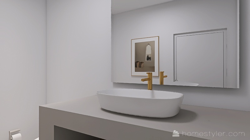 Bathroom 2 3d design renderings