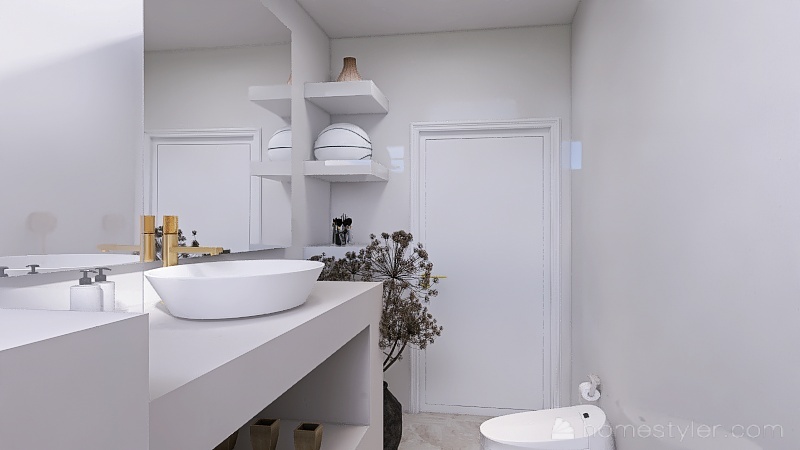 Bathroom 5 3d design renderings
