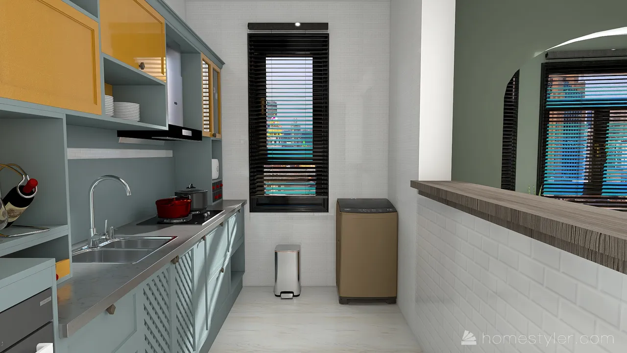 Kitchen 3d design renderings