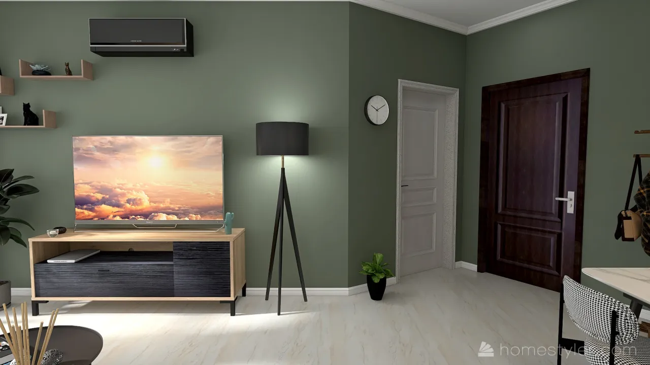 LivingDiningRoom 3d design renderings