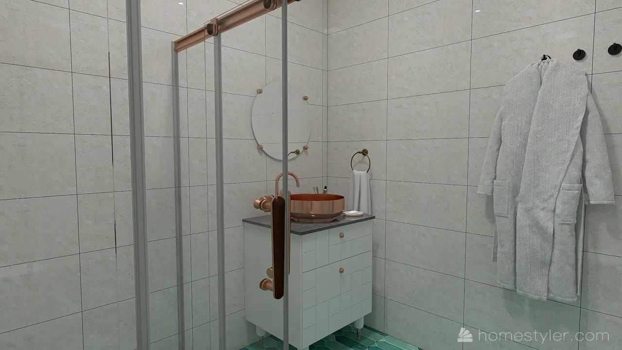 Bathroom 3d design renderings