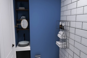 Small bathroom Design Rendering