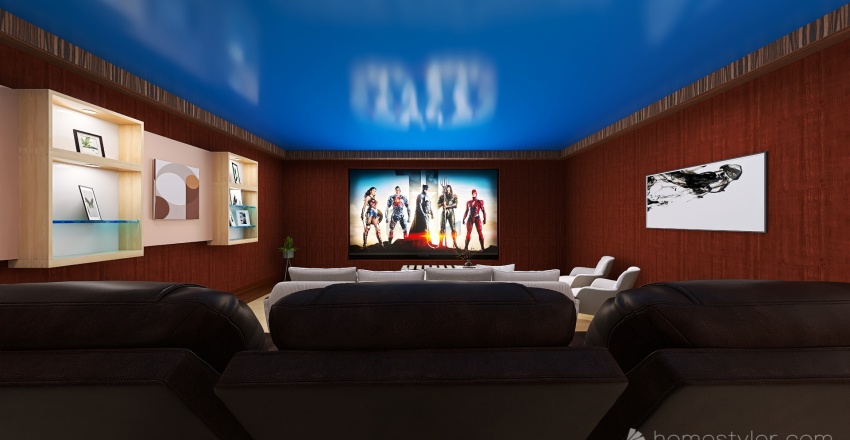Bonus Entertainment Room 3d design renderings