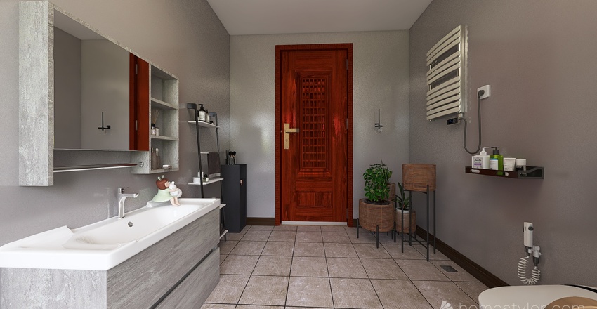 Bathroom 3d design renderings