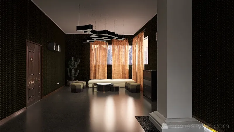 Casa Neutra 3d design renderings