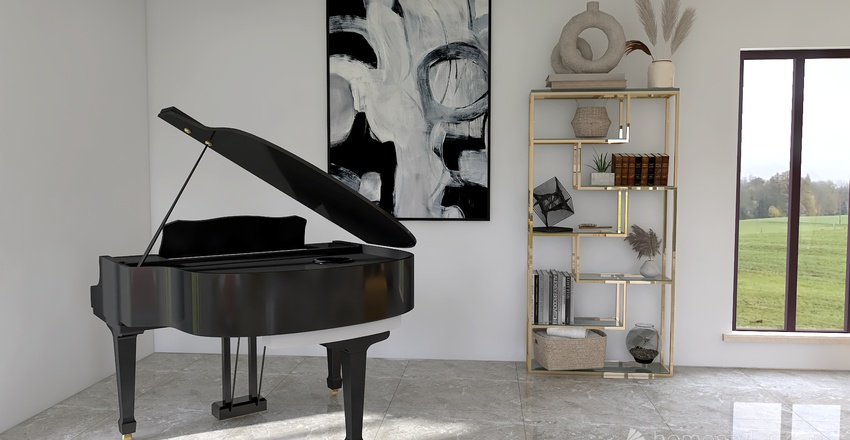 Bedroom Of Minimalism 3d design renderings