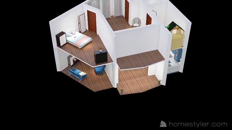 Casa D. Técnico 3d design renderings