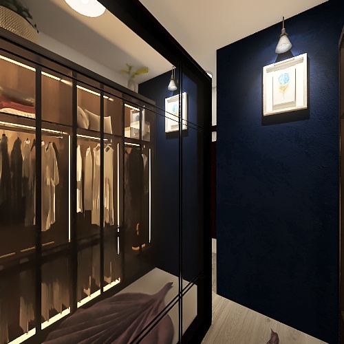 Bedroom - Batman update Design Rendering