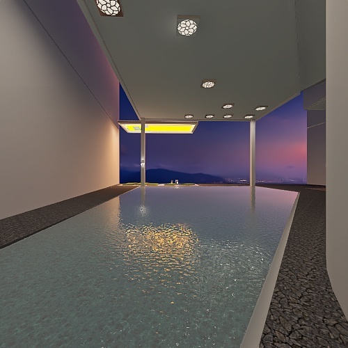 Pool 3d design renderings