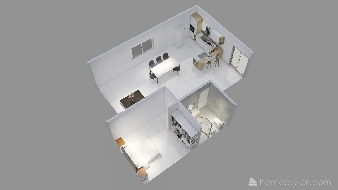 casa Amatista 3d design renderings