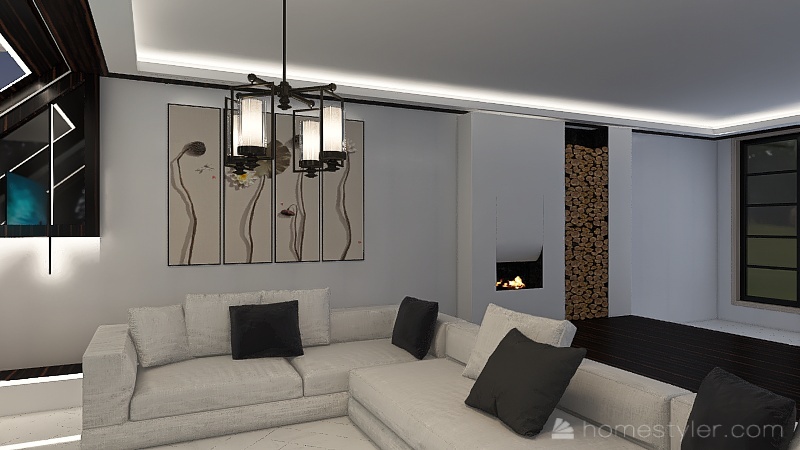 Little sittingroom 3d design renderings