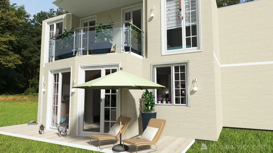 Comfort home 3d design renderings
