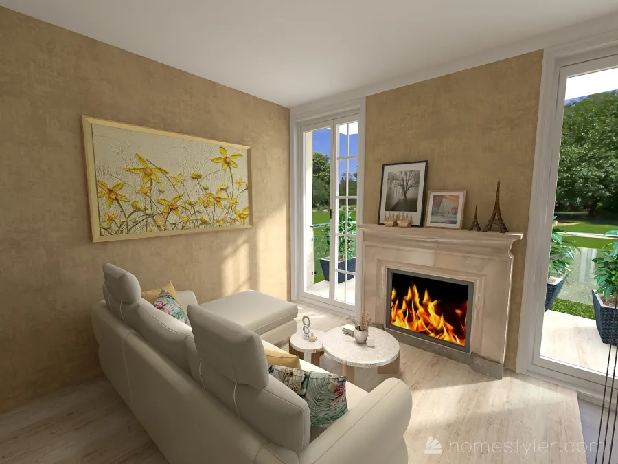 Comfort home 3d design renderings