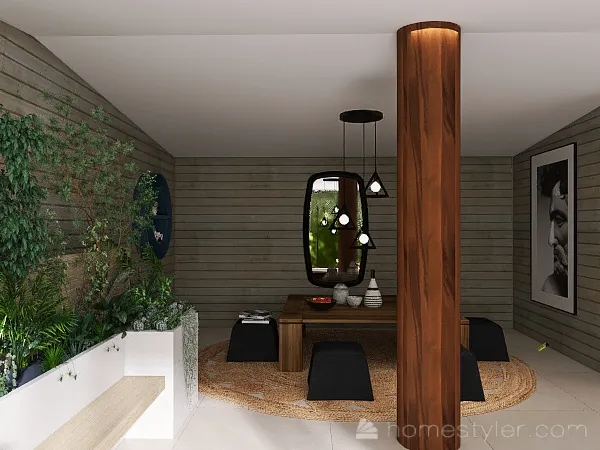 Pacific Island 3d design renderings