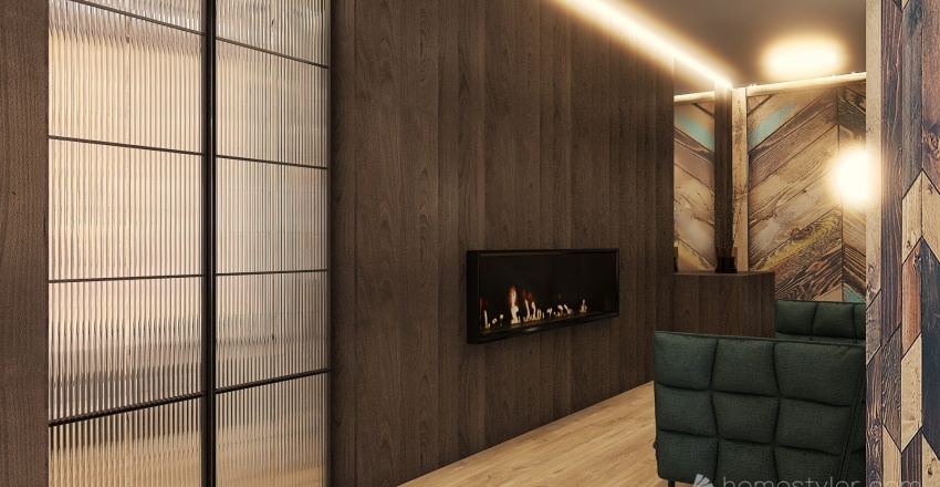 Wooden Life 3d design renderings