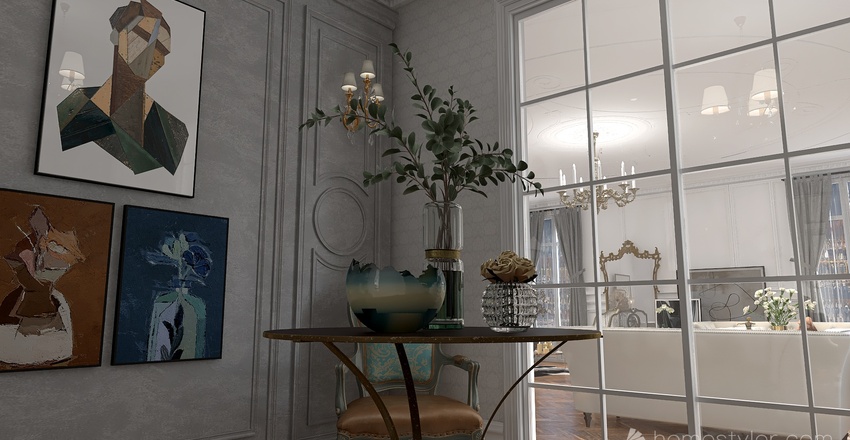 Hallway 3d design renderings