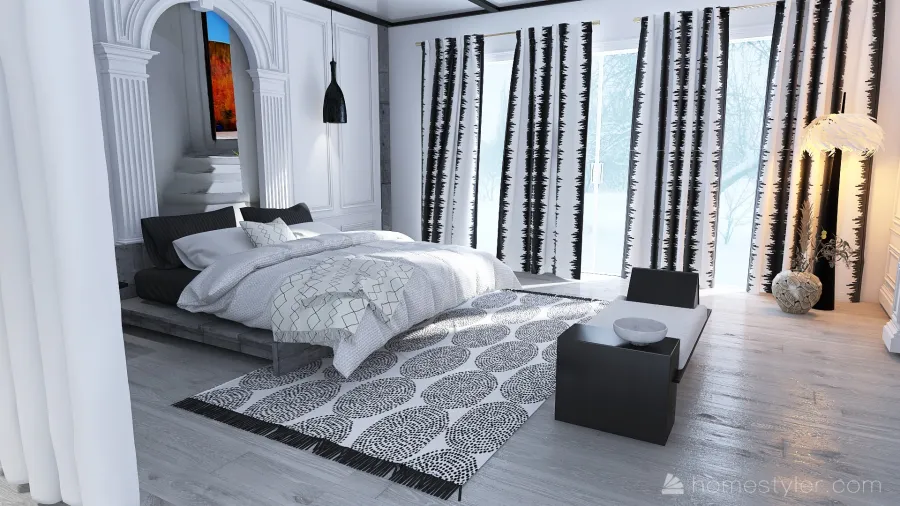 Contemporary StyleOther Cocon White 3d design renderings