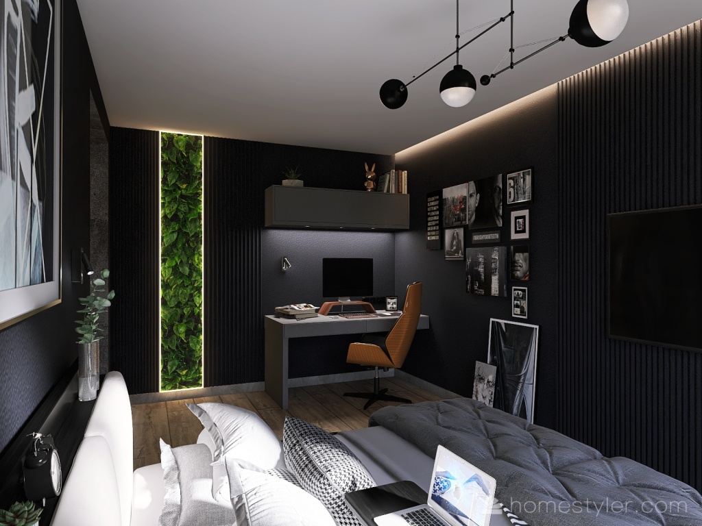 interior design loft 3d design renderings