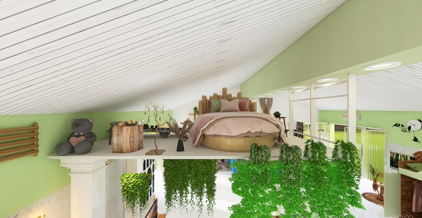 #HSDA2021Residential loft del benessere 3d design renderings