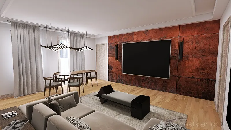 Edilstrade appartamento 34bis 3d design renderings