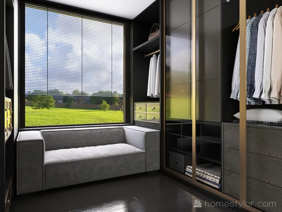 3OL HOME OFFICE AND MASTER BEDROOM 3d design renderings