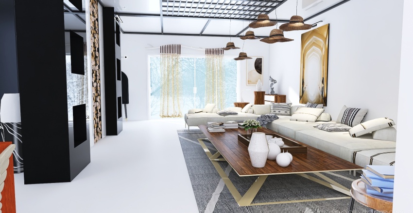 Contemporary StyleOther Cocon White 3d design renderings