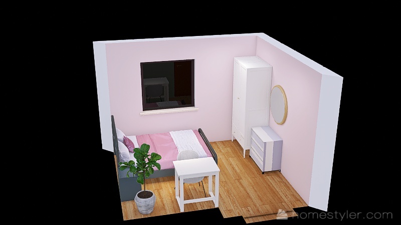 Copy of Sypialnia 3d design renderings