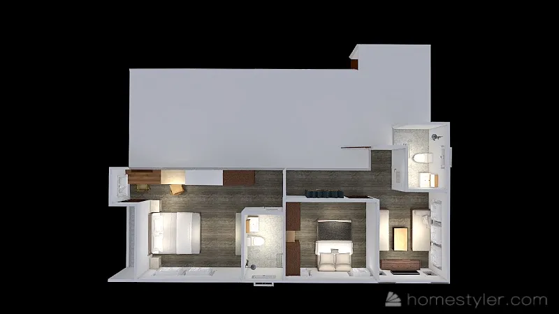 1.5 storeys house 2021 3d design picture 160.93