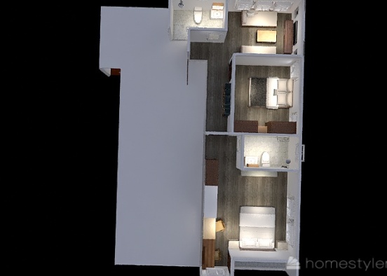 1.5 storeys house 2021 Design Rendering