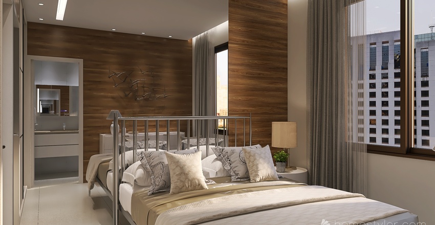 Apartment makeover Interior Design Render