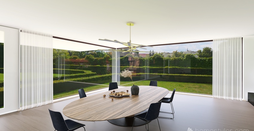 Modern House Interior Design Render