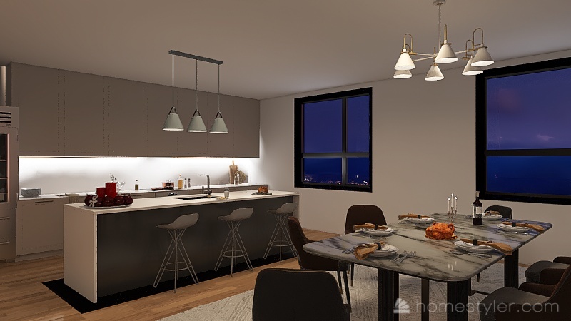 season apartements 3d design renderings