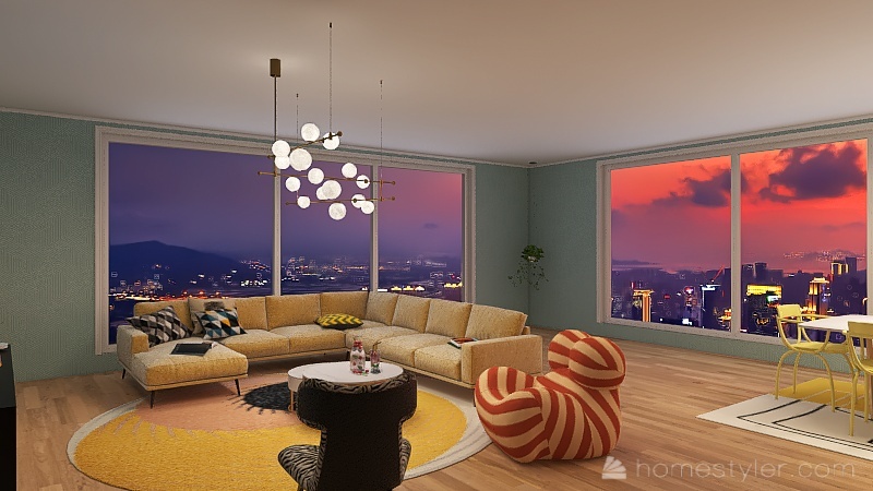season apartements 3d design renderings