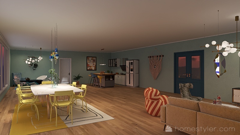 season apartements 3d design renderings