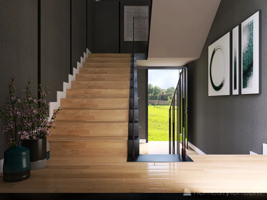 Stairs 3d design renderings