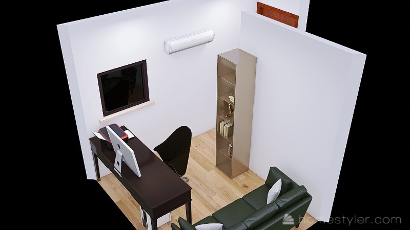 Small Office 3d design renderings