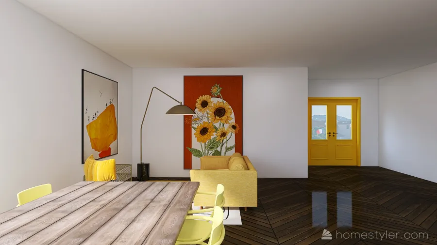 pantone.2021.apartment 3d design renderings