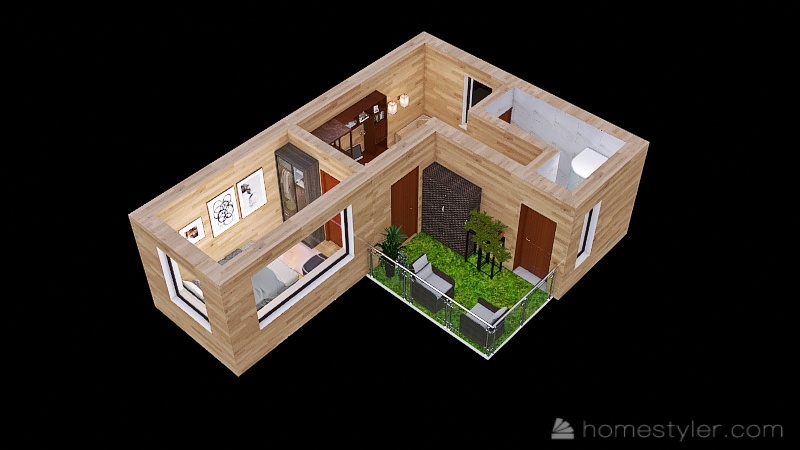 Shipping Container (2nd Floor) 3d design picture 38.73