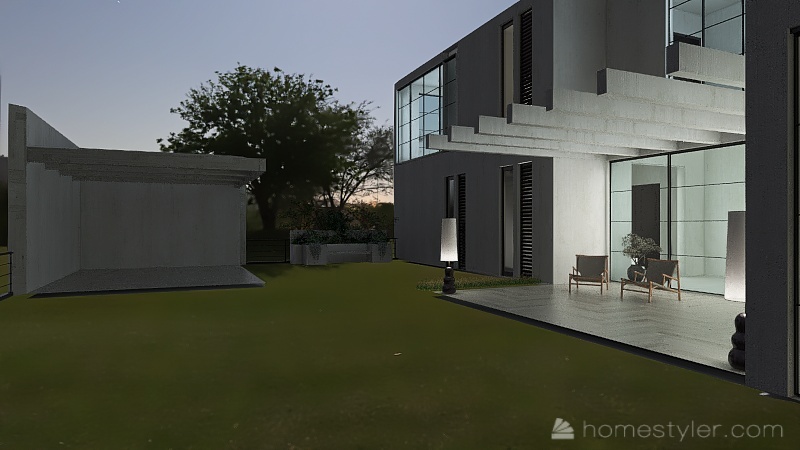 Roof home 3d design renderings