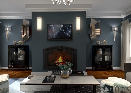 #livingroomdesign Design Rendering