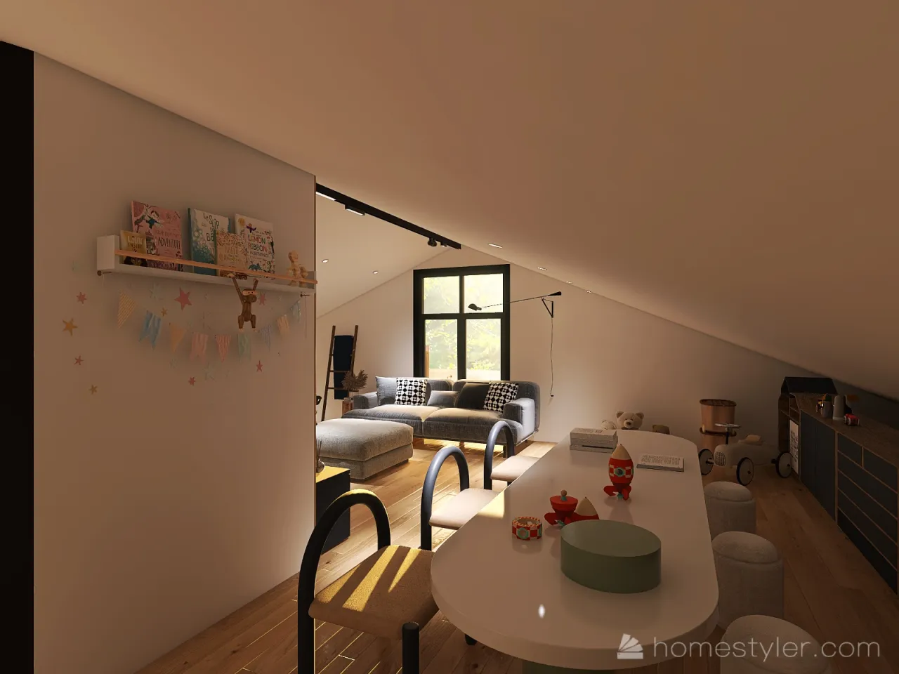 LivingRoom 3d design renderings