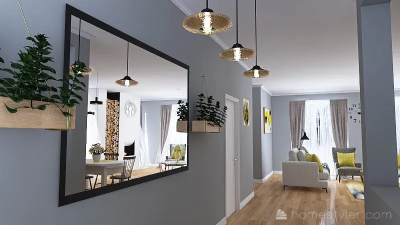 Small home 3d design renderings