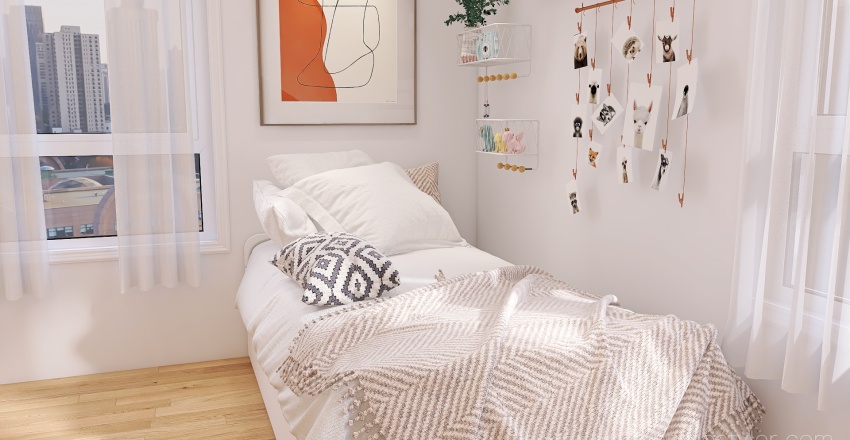 Dream Dorm Room! 3d design renderings