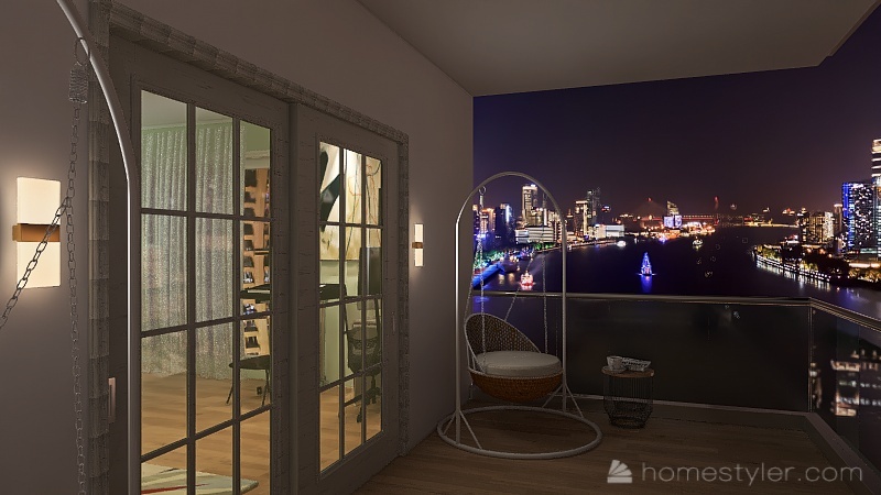 adrien's and marinette's apartement 3d design renderings
