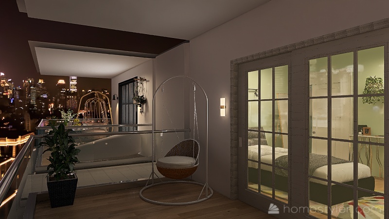 adrien's and marinette's apartement 3d design renderings