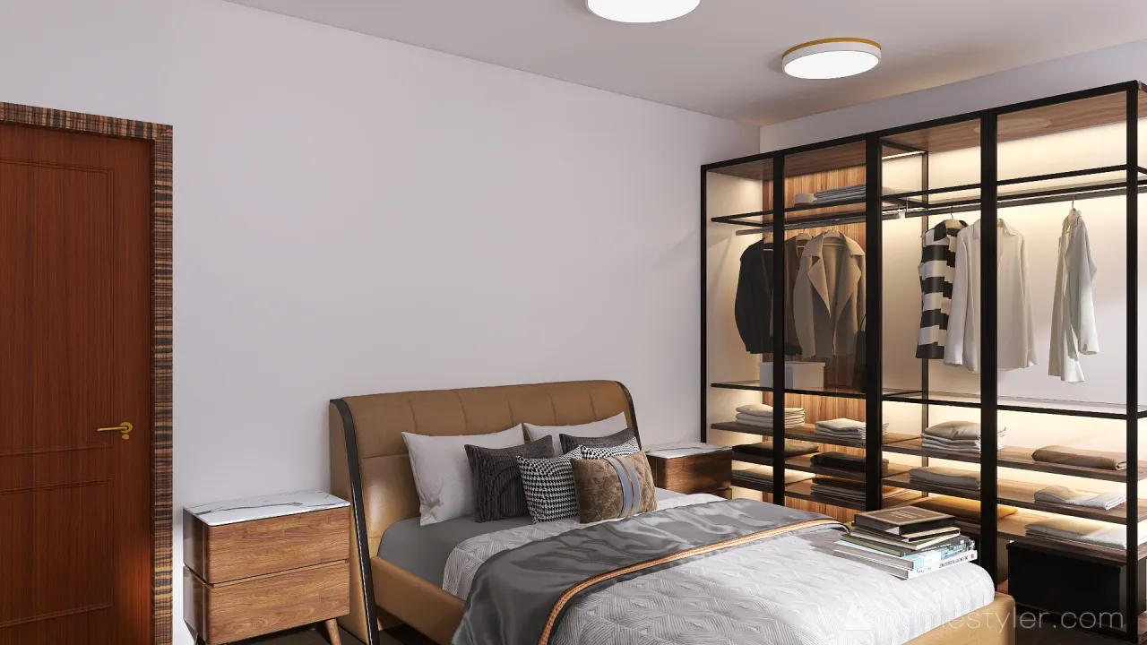 Bedroom 3d design renderings