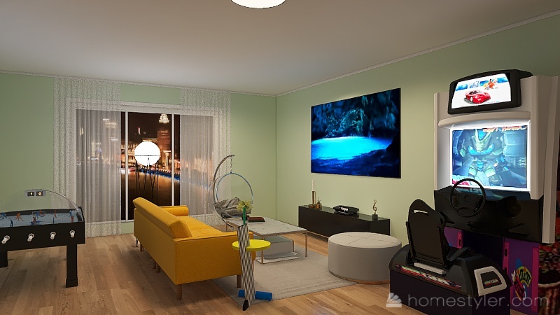 adrien's and marinette's apartement 3d design renderings